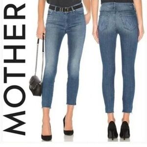 MOTHER The Vamp Fray Crack The Whip Jeans. Size 26.